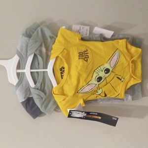 Infant Star wars 3pc. jumper & body suit
